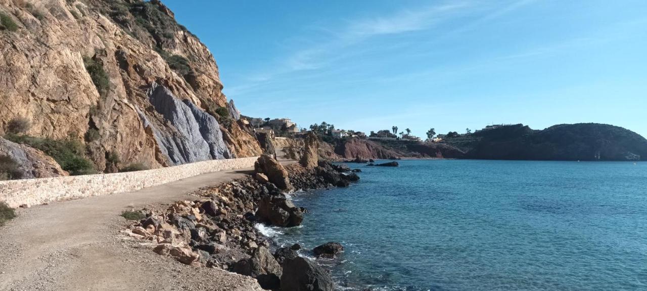 Sunrise Den, A Pie De Playa, Vista Al Mar Y Piscina Villa El Puerto de Mazarrón Eksteriør billede